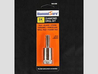 3/4 Diamond Drill Bit for Tile-Glass