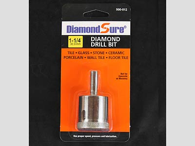 1-1/4 Inch Diamond Drill Bit for Glass-Tile
