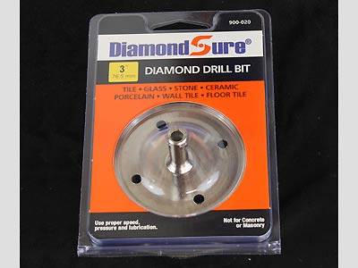 3 Inch Diamond Drill Bit for Tile-Glass