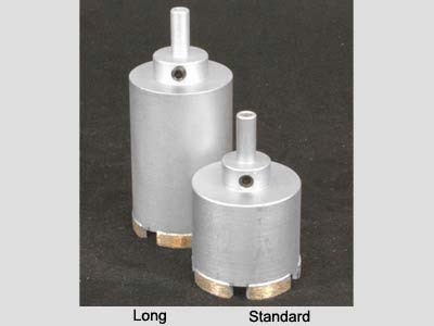 2-1/4 Inch Heavy-Duty Sintered Diamond Drill Bit